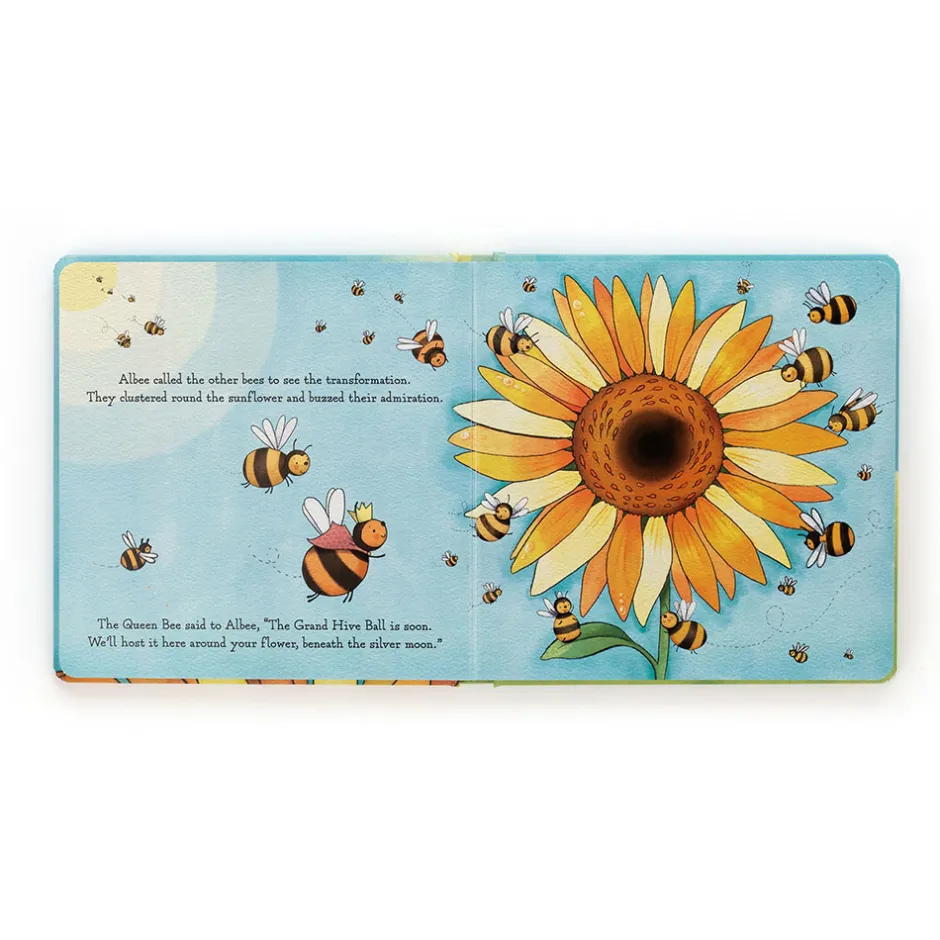 Jellycat Albee And The Big Seed Book and Bashful Bee Medium< All Soft Toys|View All