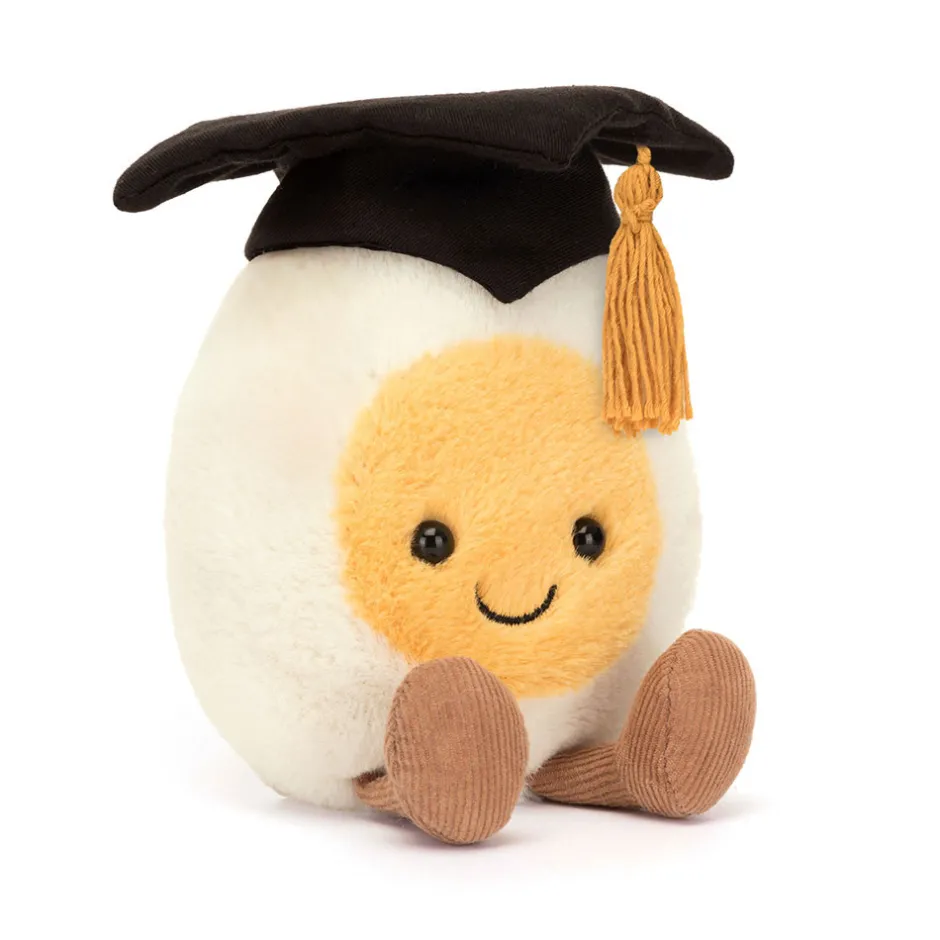 Jellycat Amuseables Boiled Egg Graduation< Best Sellers|All Soft Toys
