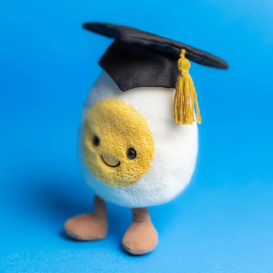 Jellycat Amuseables Boiled Egg Graduation< Best Sellers|All Soft Toys