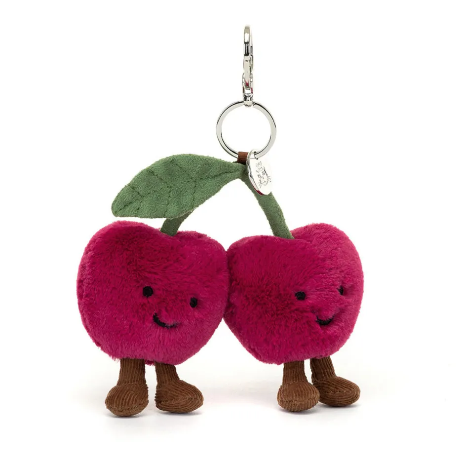 Jellycat Amuseables Cherries Bag Charm< Food & Drink|View All