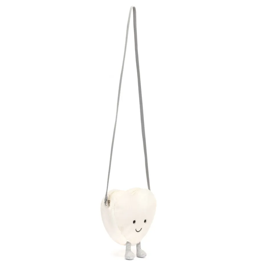 Jellycat Amuseables Cream Heart Bag< Best Sellers|View All