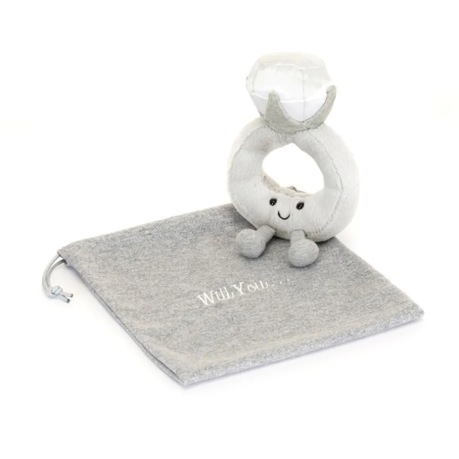 Jellycat Amuseables Diamond Ring with Personalised Bag< All Soft Toys|View All