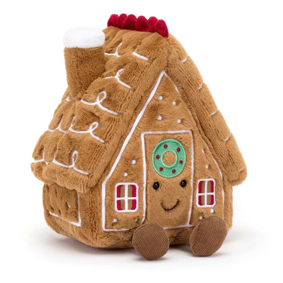 Jellycat Amuseables Gingerbread House< All Soft Toys|Food & Drink