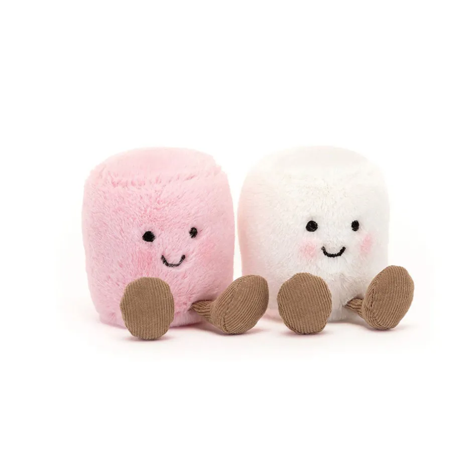 Jellycat Amuseables Pink and White Marshmallows< Best Sellers|All Soft Toys