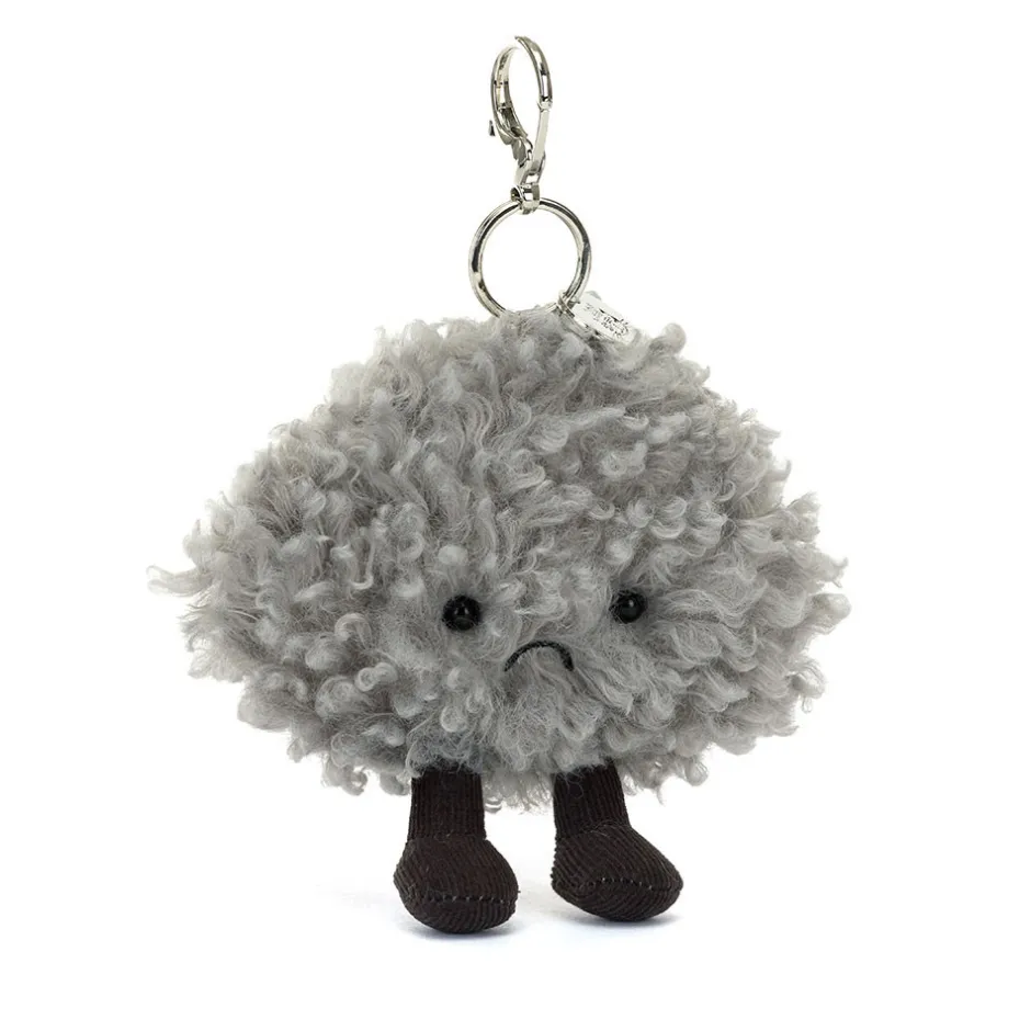 Jellycat Amuseables Storm Cloud Bag Charm< Spring & Summer|View All