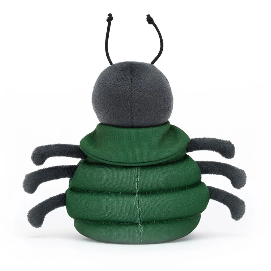 Jellycat Anoraknid Black Spider< All Soft Toys|View All