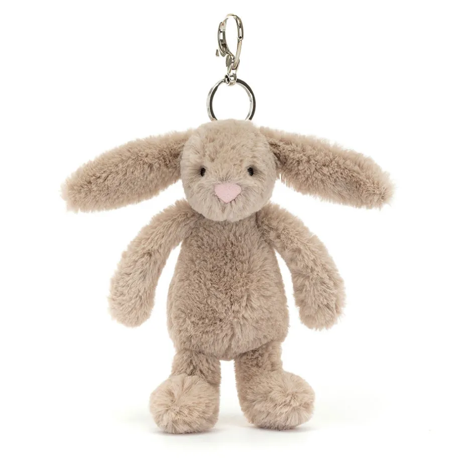 Jellycat Bashful Beige Bunny Bag Charm< Bashful Bunnies|All Bashfuls