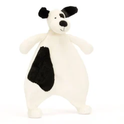 Jellycat Bashful Black & Cream Puppy Comforter< All Bashfuls|View All