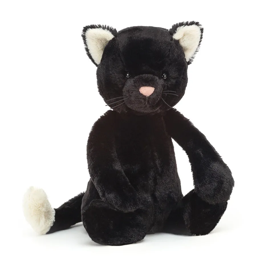 Jellycat Bashful Black Kitten< All Soft Toys|All Bashfuls