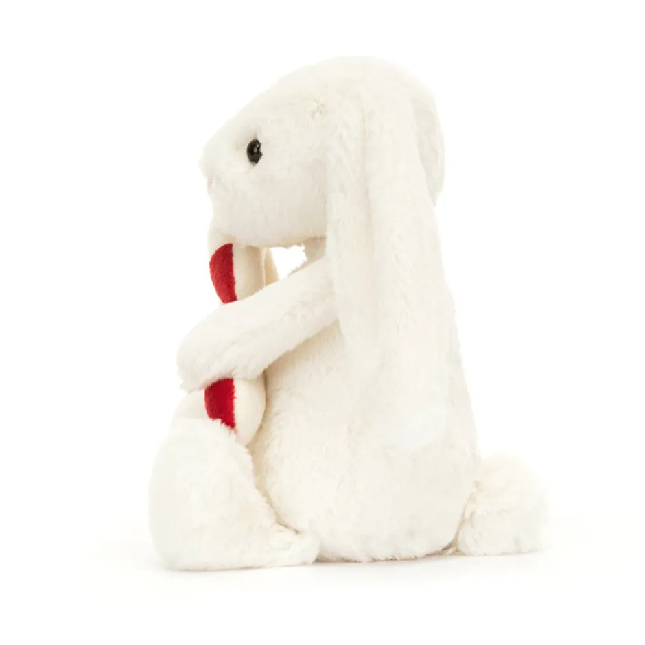 Jellycat Bashful Bunny with Candy Cane< All Soft Toys|View All
