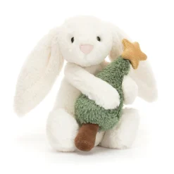 Jellycat Bashful Bunny with Christmas Tree< All Soft Toys|View All