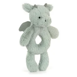 Jellycat Bashful Dragon Ring Rattle< All Bashfuls|View All