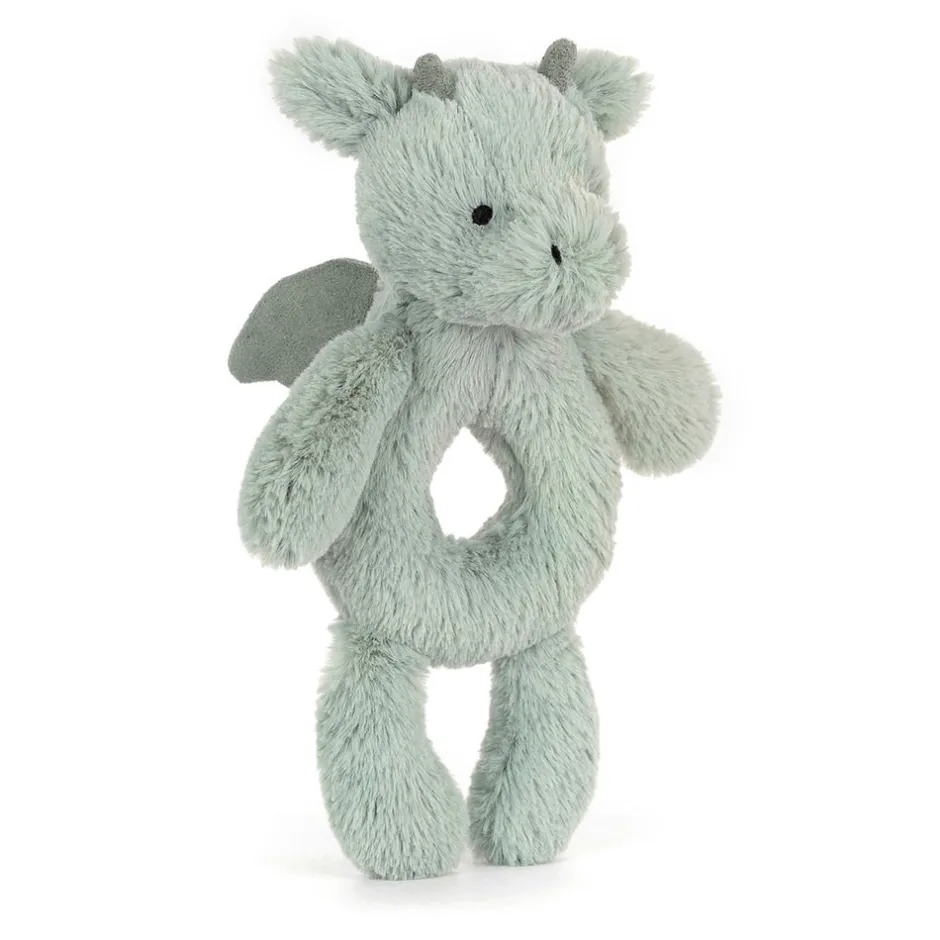 Jellycat Bashful Dragon Ring Rattle< All Bashfuls|View All