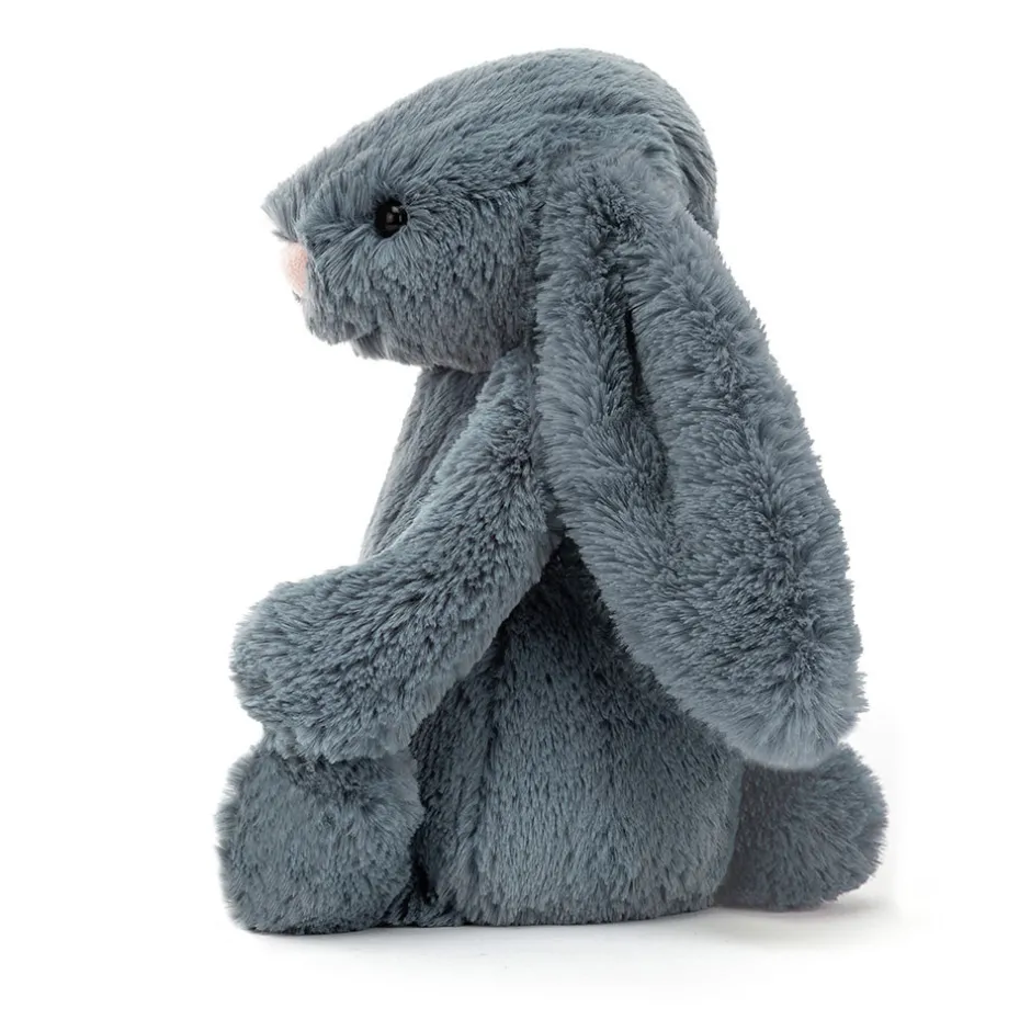 Jellycat Bashful Dusky Blue Bunny< All Soft Toys|Bashful Bunnies