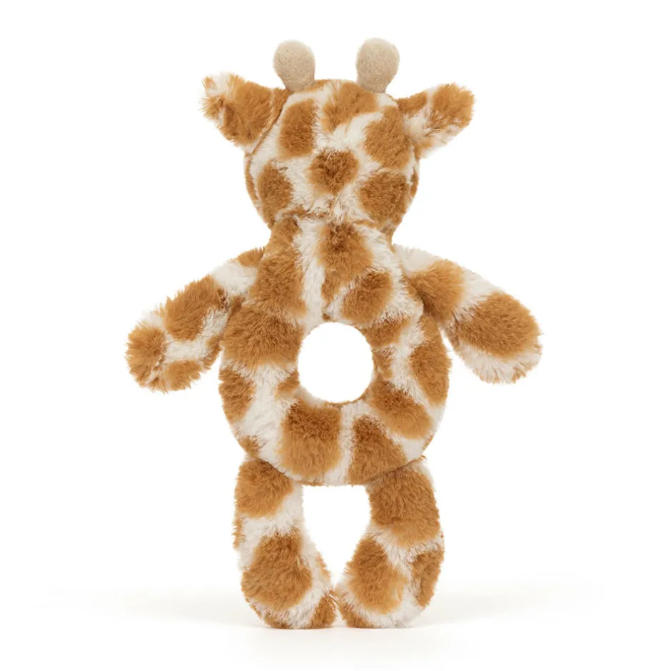 Jellycat Bashful Giraffe Ring Rattle< All Bashfuls|View All