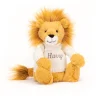 Jellycat Bashful Lion with Personalised Cream Jumper< All Soft Toys|All Bashfuls