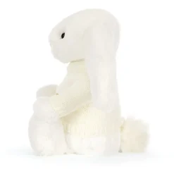 Jellycat Bashful Luxe Bunny Luna with Personalised Cream Jumper< All Soft Toys|Bashful Bunnies