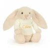 Jellycat Bashful Luxe Bunny Willow with Personalised Cream Jumper< All Soft Toys|Bashful Bunnies