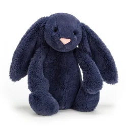 Jellycat Bashful Navy Bunny< All Soft Toys|Bashful Bunnies