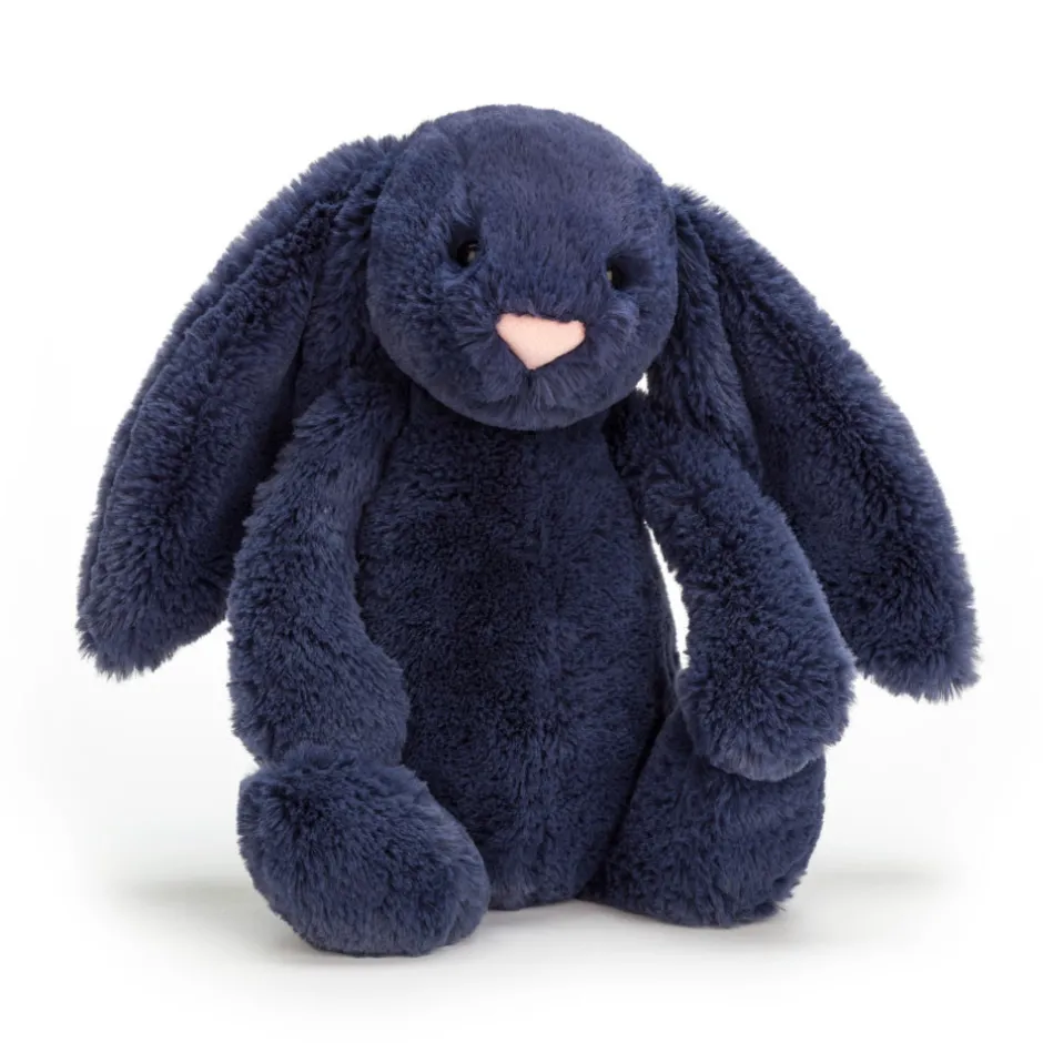 Jellycat Bashful Navy Bunny< All Soft Toys|Bashful Bunnies