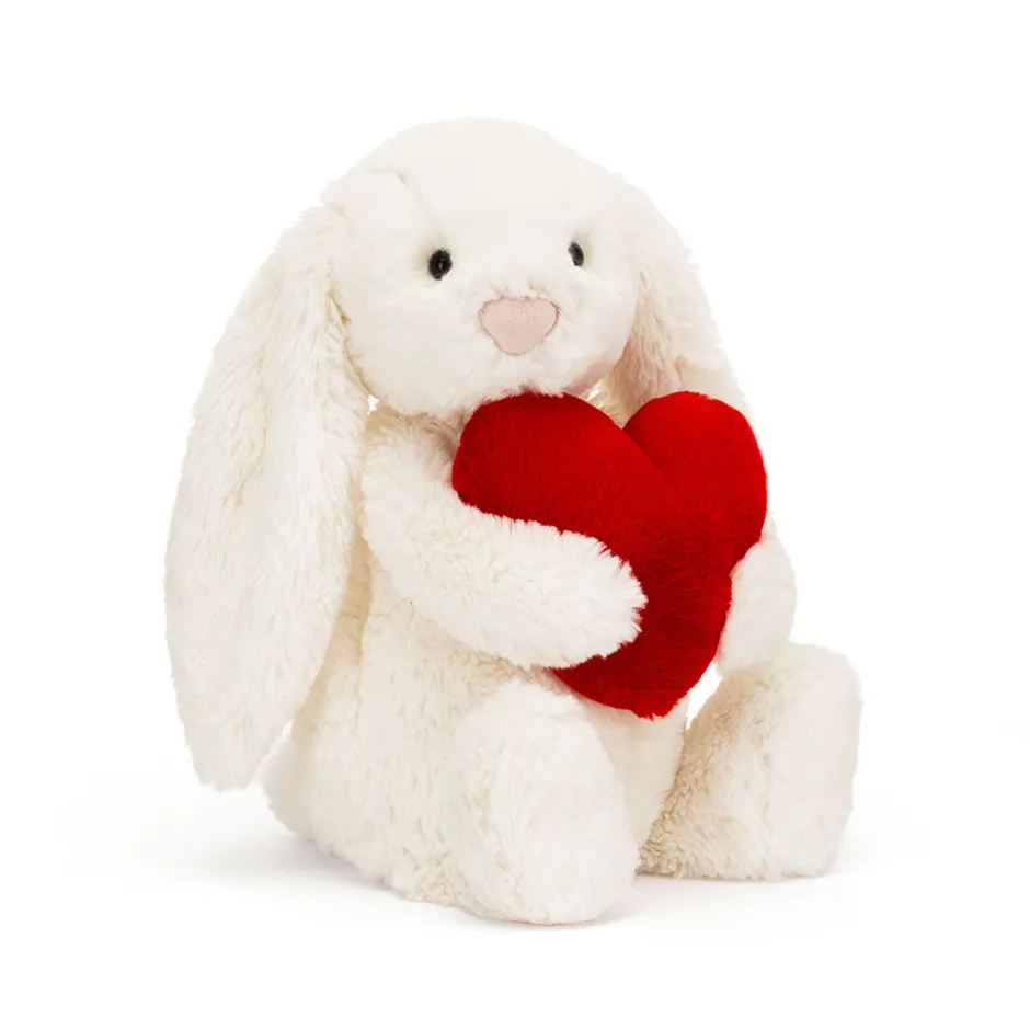 Jellycat Bashful Red Love Heart Bunny< Best Sellers|All Soft Toys