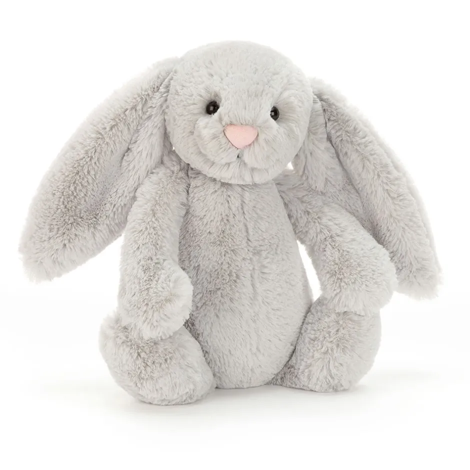 Jellycat Bashful Silver Bunny< Back In Stock|All Soft Toys