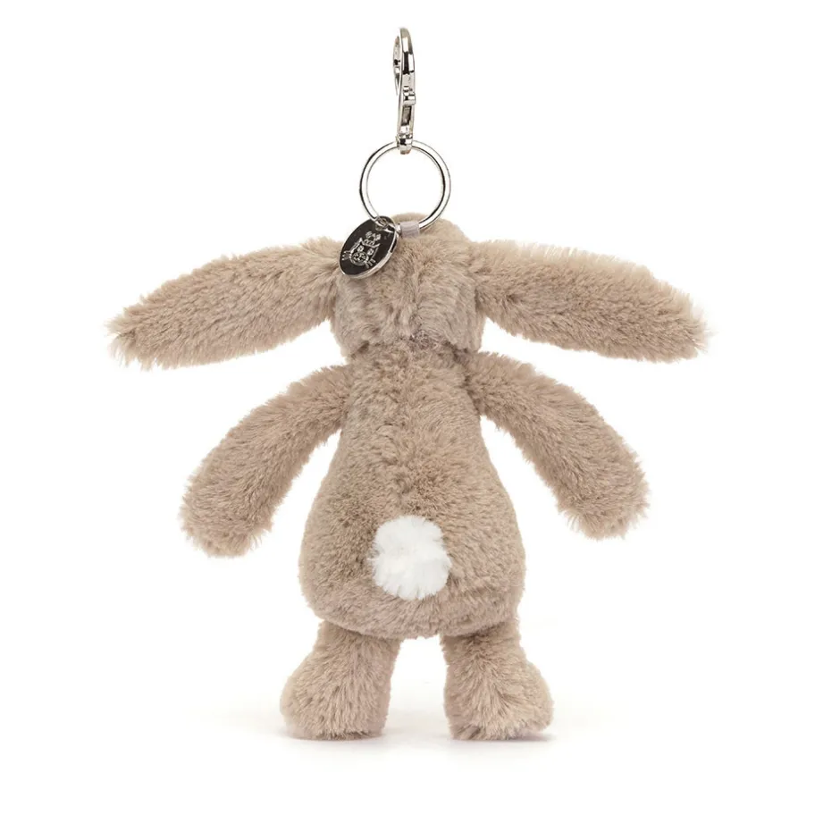 Jellycat Blossom Beige Bunny 'Petal' Bag Charm< Bashful Bunnies|All Bashfuls