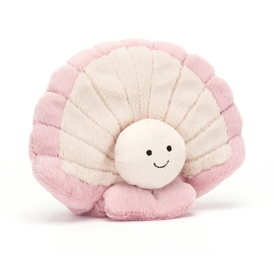 Jellycat Clemmie Clam< All Soft Toys|Ocean & Sea Life