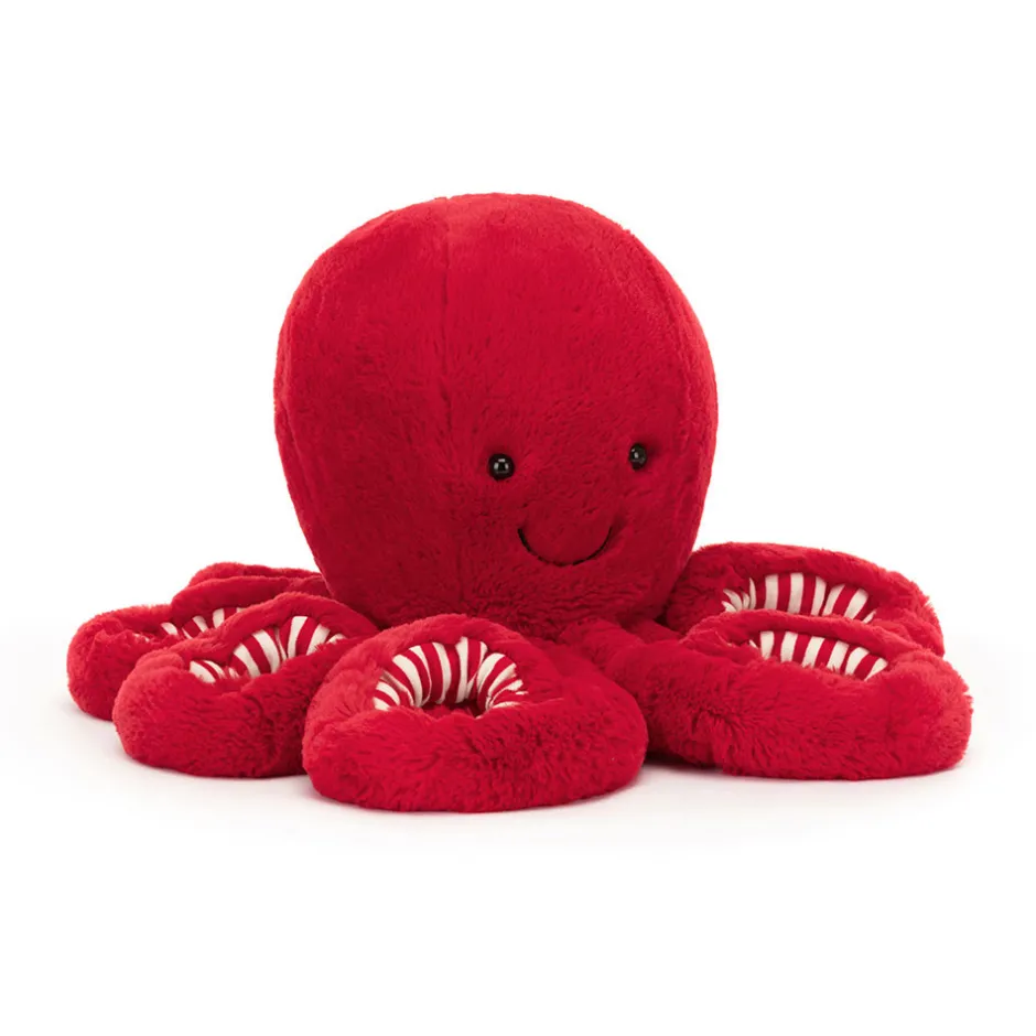 Jellycat Cranberry Octopus< All Soft Toys|Ocean & Sea Life