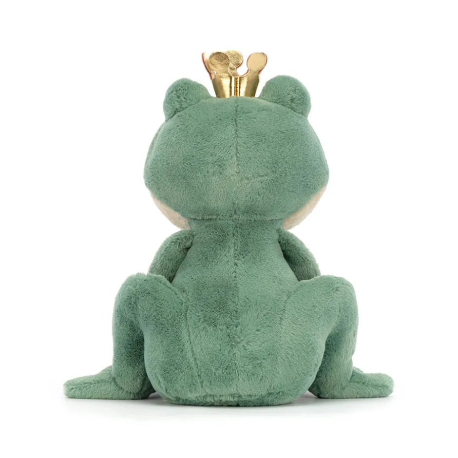 Jellycat Fabian Frog Prince< All Soft Toys|Bright & Colourful