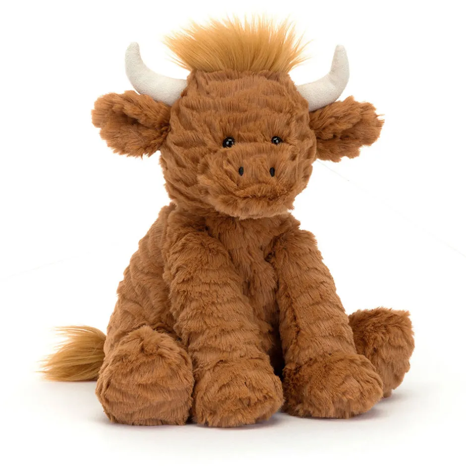 Jellycat Fuddlewuddle Highland Cow< Best Sellers|All Soft Toys