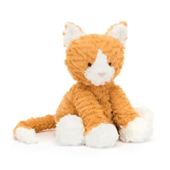 Jellycat Ginger, the Courageous Kitten Book and Fuddlewuddle Ginger Cat< All Soft Toys|View All