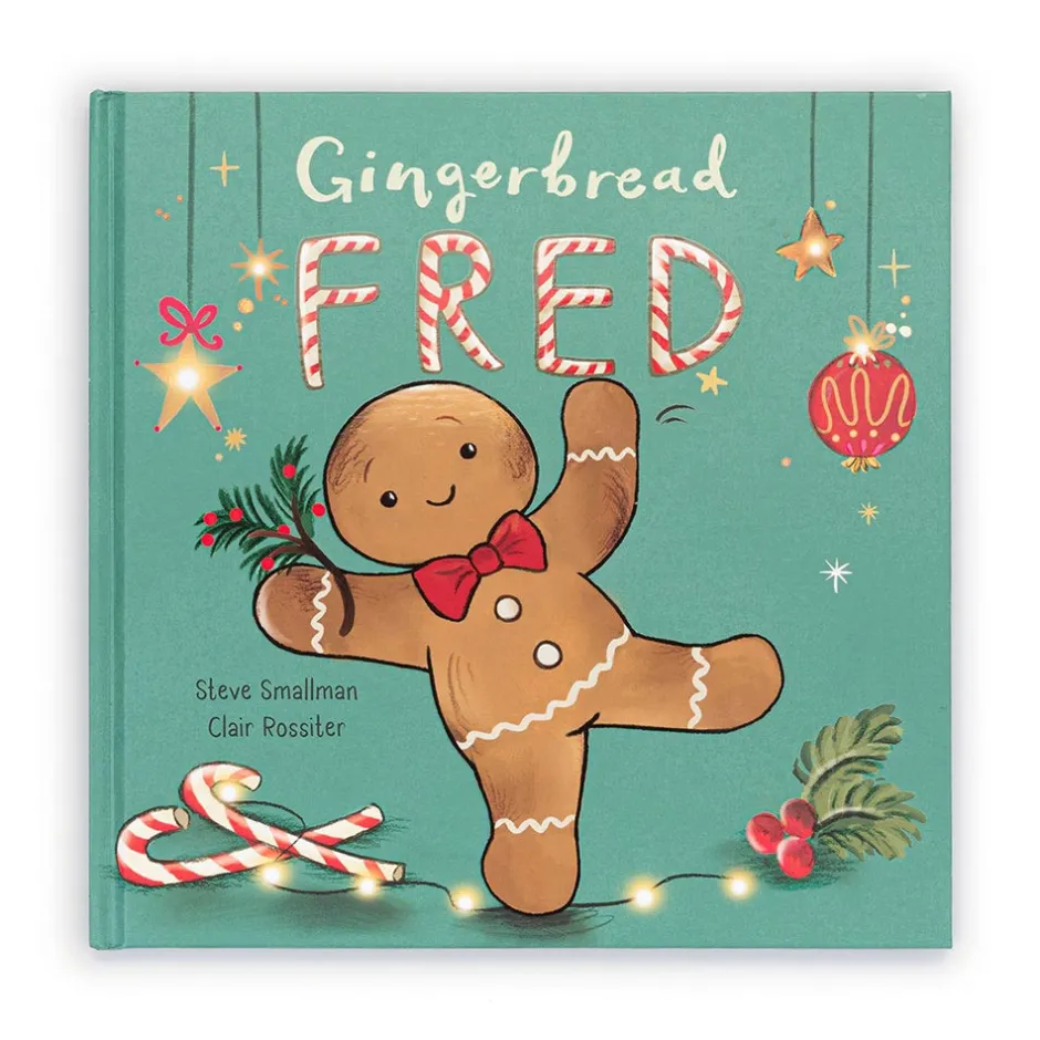 Jellycat Gingerbread Fred Book< Food & Drink|View All