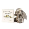 Jellycat Haschen Schnuck Bleibt Wach Buch & Bashful Cottontail Bunny Medium< All Soft Toys|View All