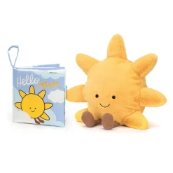 Jellycat Hello Sun Fabric Book and Amuseables Sun Medium< Spring & Summer|View All