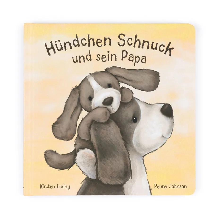 Jellycat Hundchen Schnuck Und Sein Papa Buch and Bashful Fudge Puppy Medium< All Soft Toys|View All