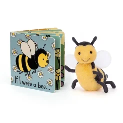 Jellycat If I Were A Bee Book and Brynlee Bee< All Soft Toys|Spring & Summer