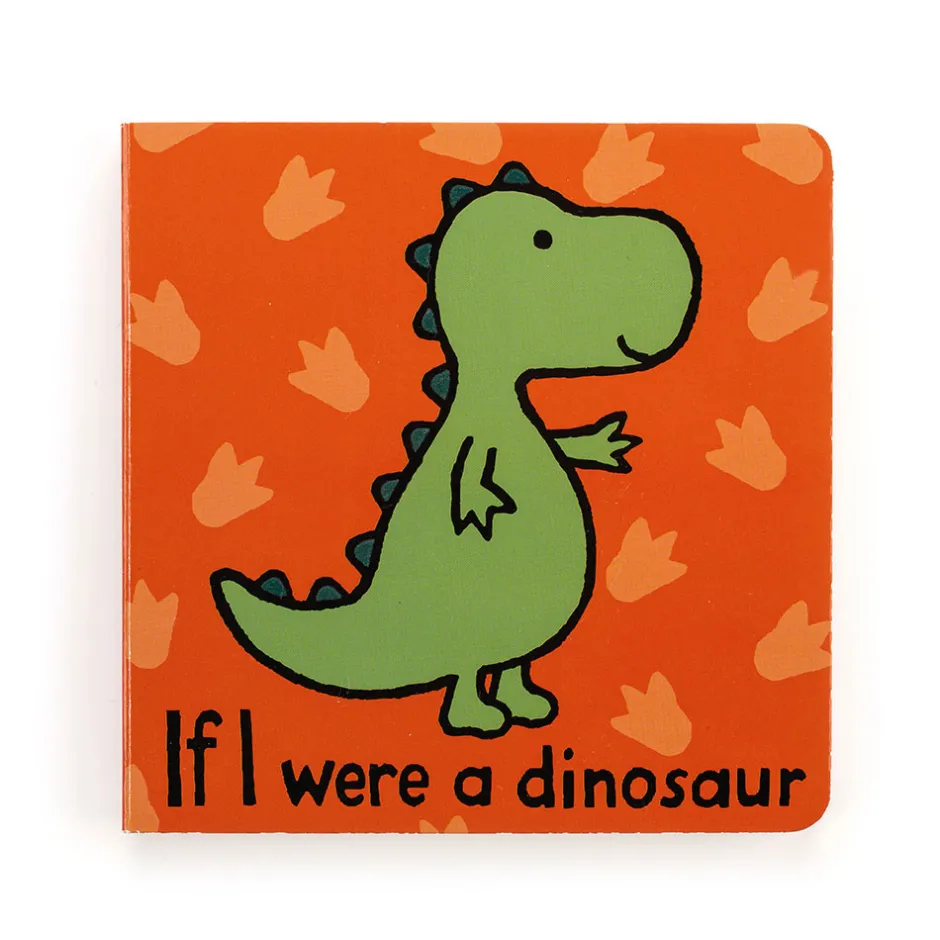 Jellycat If I Were A Dinosaur Book and Bashful Dino Small< All Soft Toys|View All