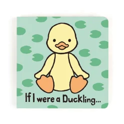 Jellycat If I were a Duckling Board Book and Bashful Duckling Medium< All Soft Toys|Spring & Summer