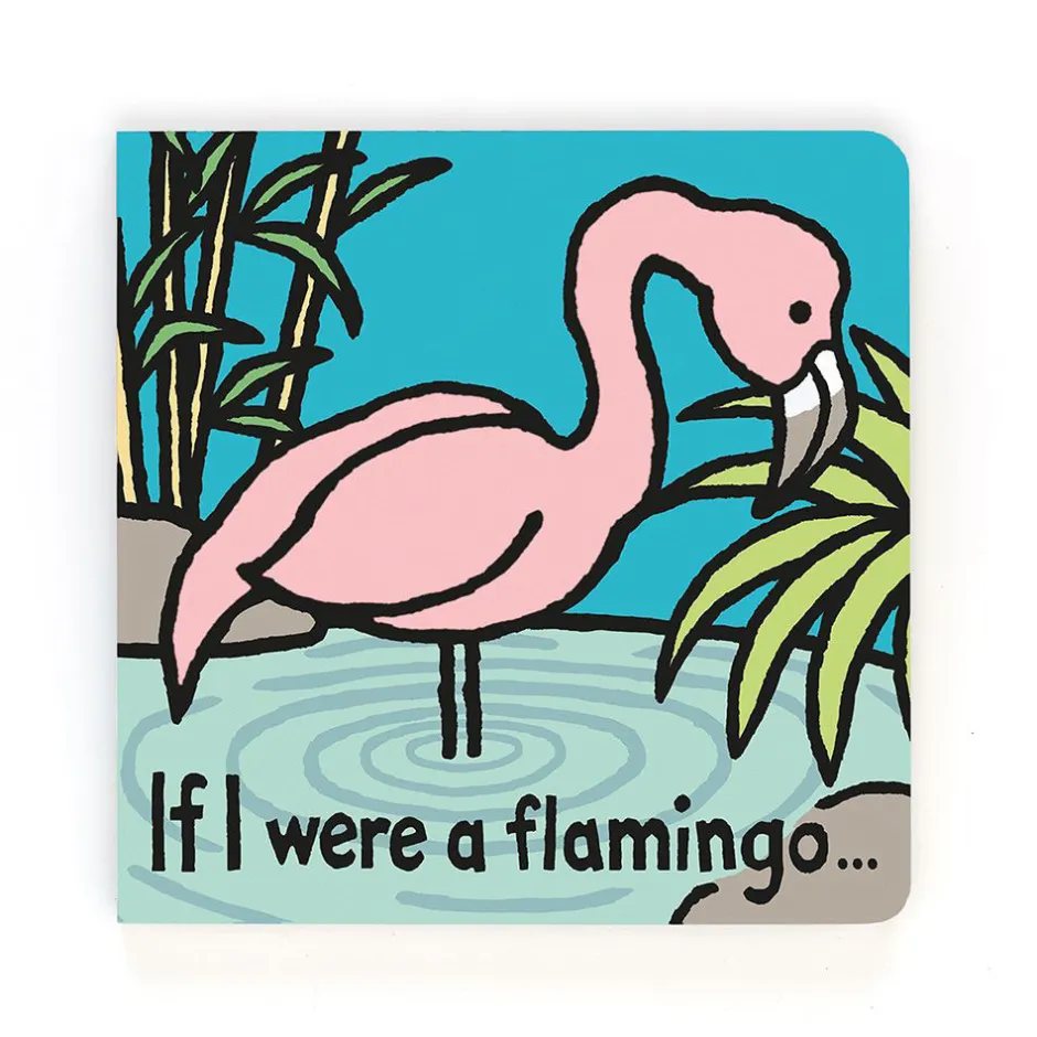 Jellycat If I Were A Flamingo Board Book< All Baby|View All