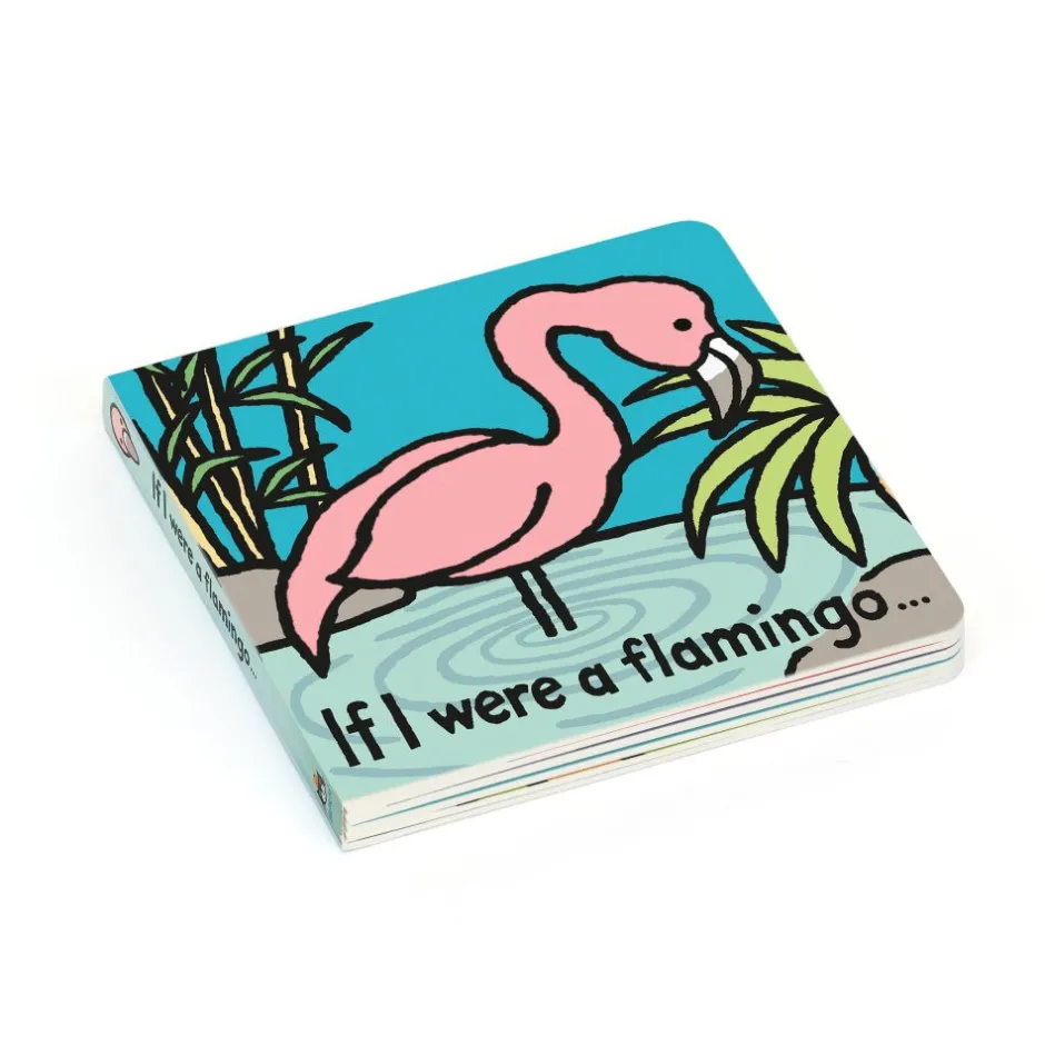 Jellycat If I Were A Flamingo Board Book< All Baby|View All