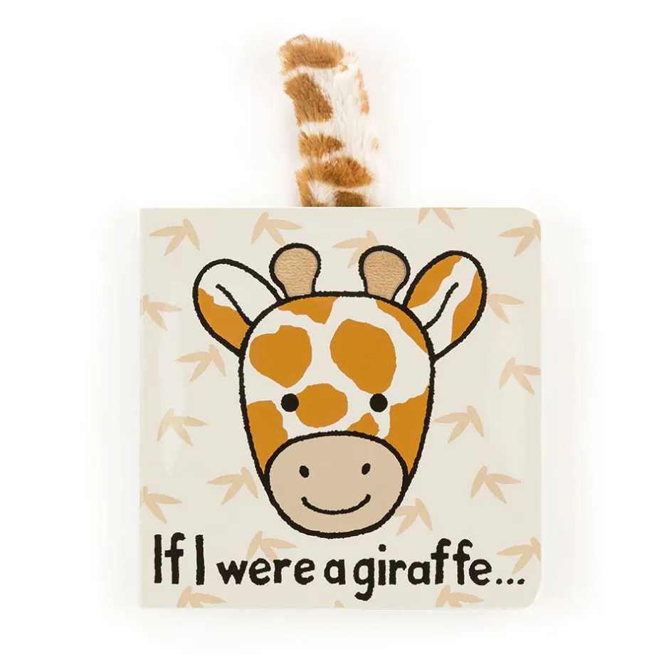 Jellycat If I Were A Giraffe Book and Bashful Giraffe Small< All Soft Toys|View All