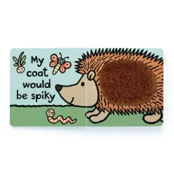 Jellycat If I Were A Hedgehog Board Book and Bashful Hedgehog Medium< All Soft Toys|View All