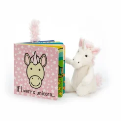 Jellycat If I were a Unicorn Book and Bashful Unicorn Small< All Soft Toys|View All