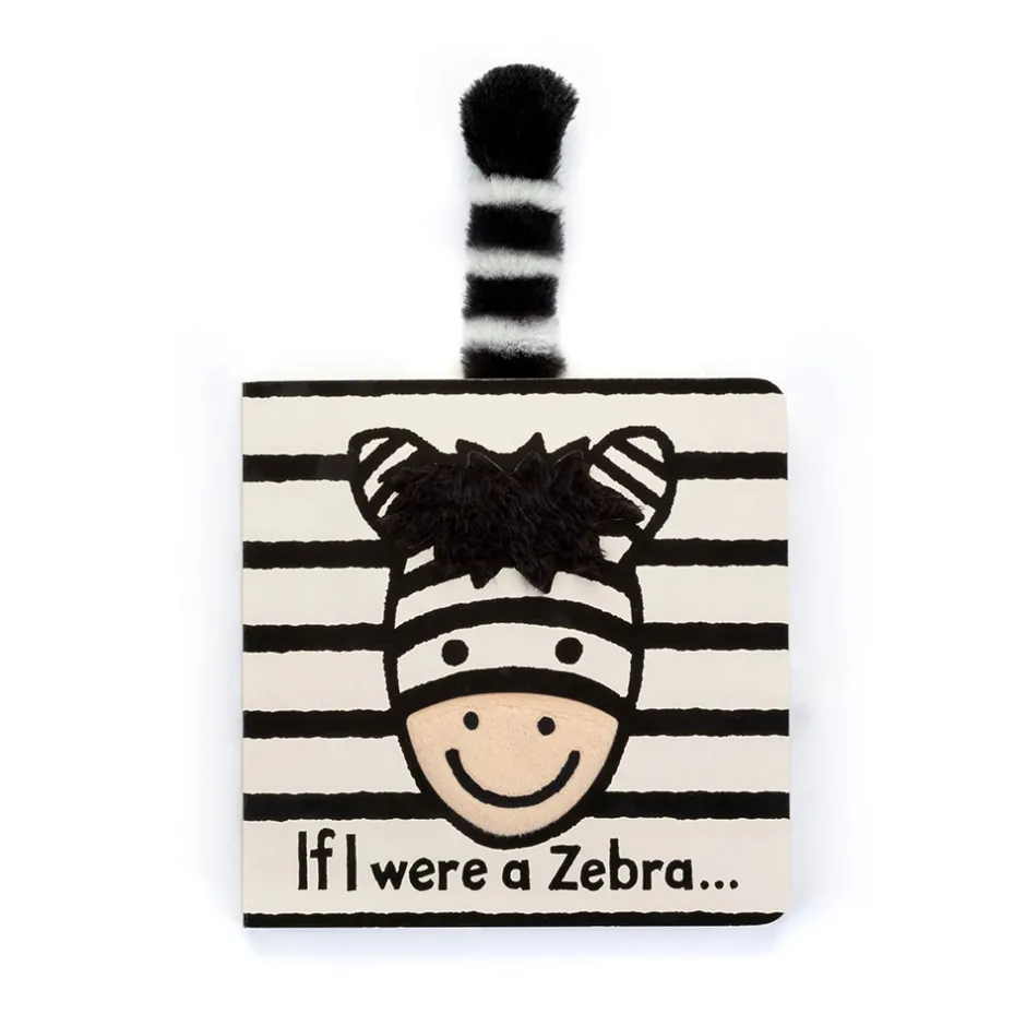 Jellycat If I were a Zebra Board Book< All Baby|View All