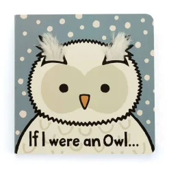 Jellycat If I Were An Owl Board Book and Bashful Owl Medium< All Soft Toys|View All