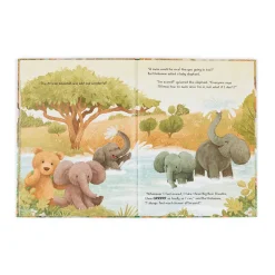 Jellycat It's a Big World Bartholomew Book< Bartholomew Bear & Friends|View All