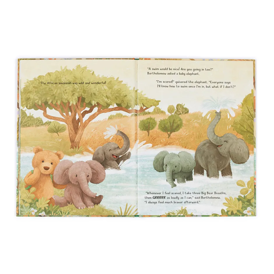 Jellycat It's a Big World Bartholomew Book< Bartholomew Bear & Friends|View All
