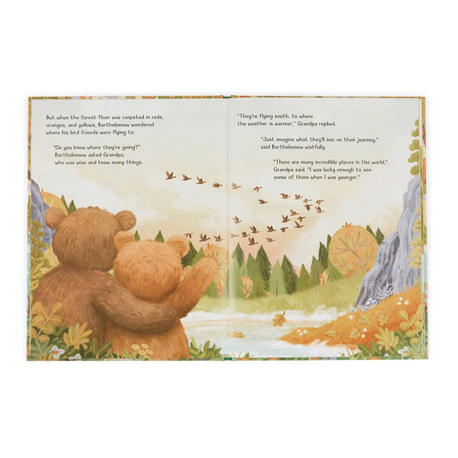 Jellycat It's a Big World Bartholomew Book< Bartholomew Bear & Friends|View All