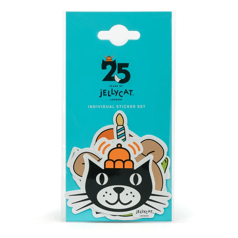 Jellycat 25th Anniversary Stickers< 25th Anniversary|View All